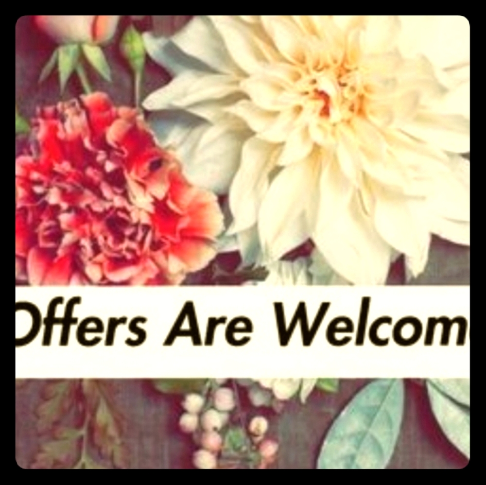 Offers are welcome